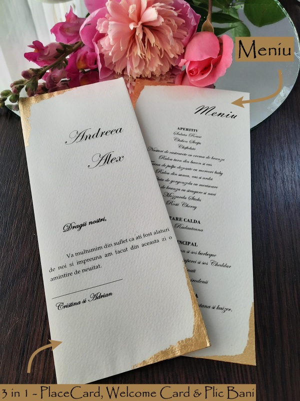 Plic bani Personalizabil - Pret valabil la achizitia marturiiilor