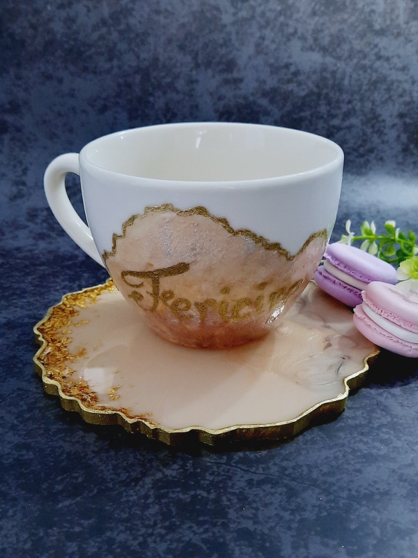 Cafe au Lait - Mug and Coaster