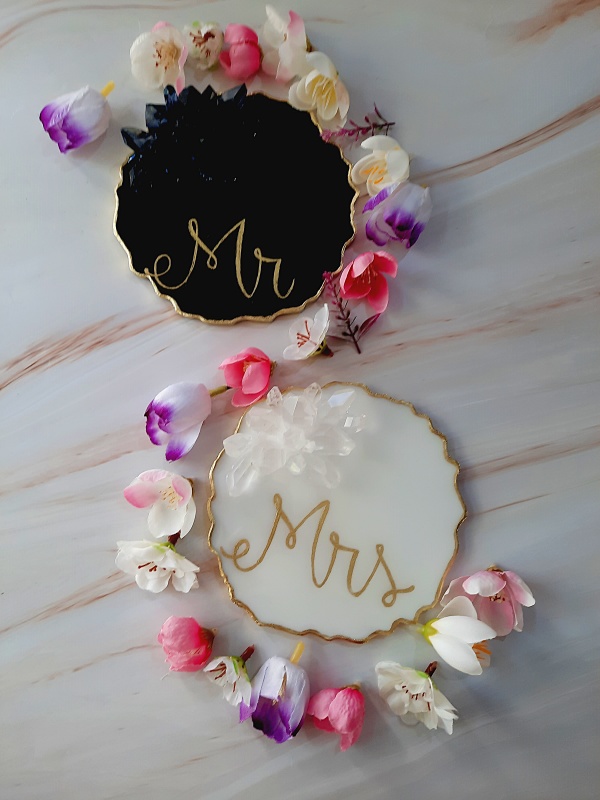 Crystal Mr and Mrs - Suport