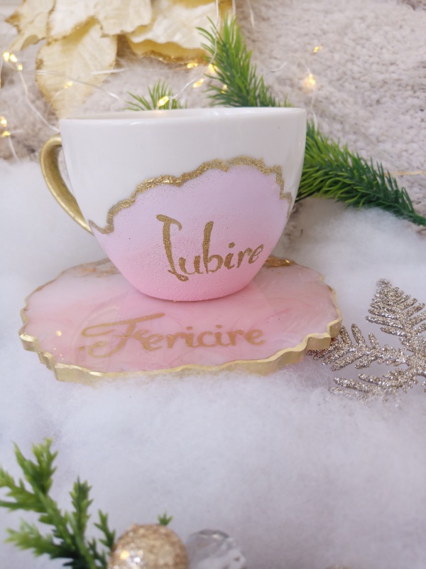 Blushing Beauty - Mug and Coaster