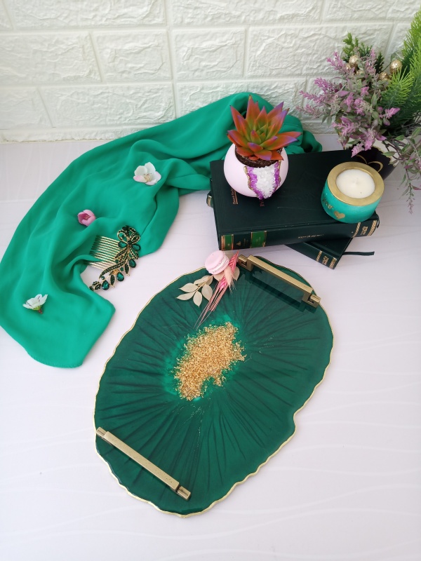 Emerald - Oval Tray