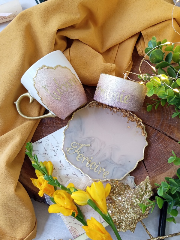 Cafe au Lait - MiniGiftbox / Cutie Cadou 3 elemente